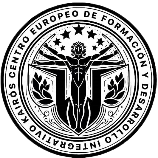 Logo centro europeo de formacion y desarrollo integrativo kairos.